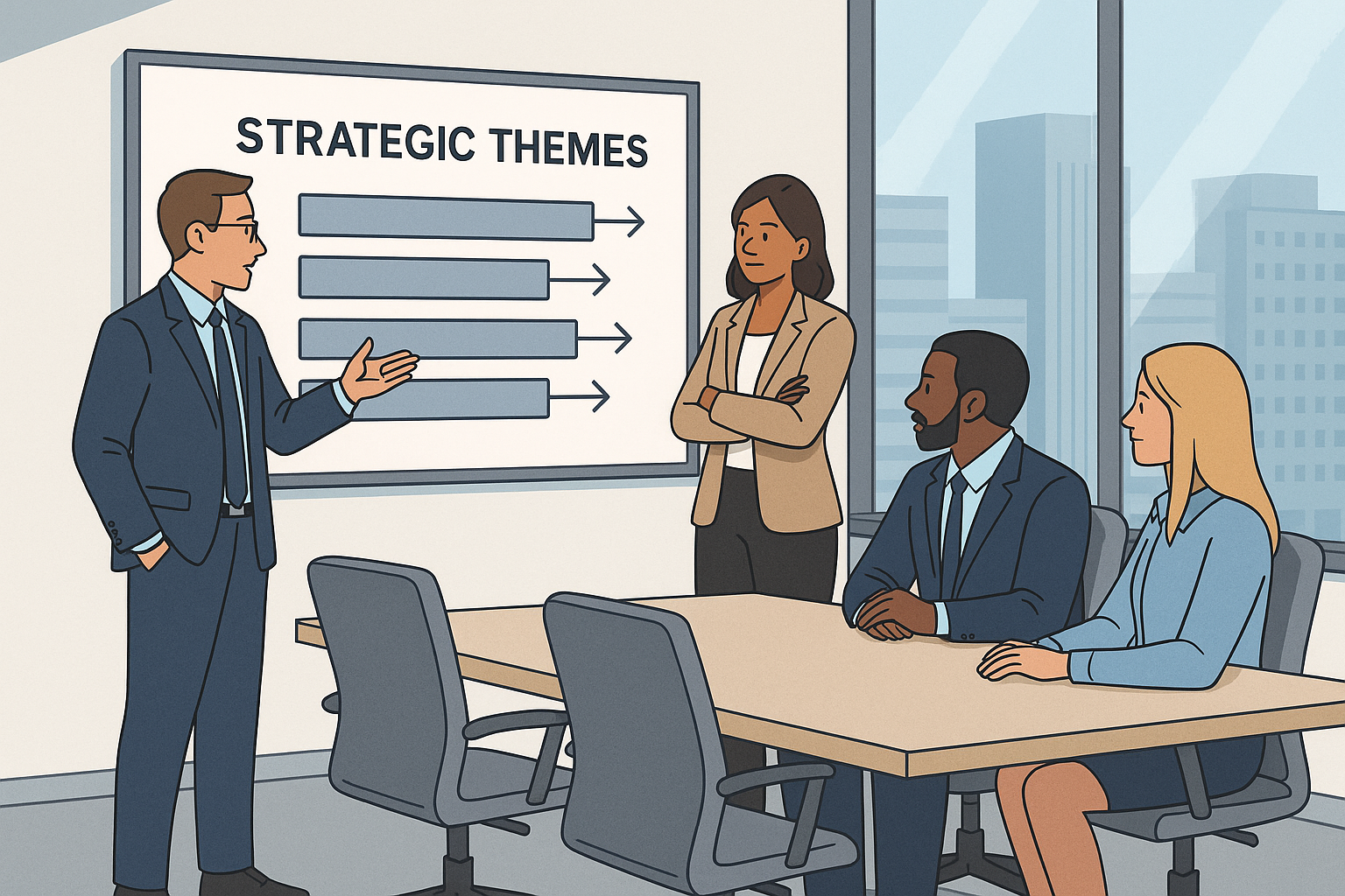 Strategic Themes in SAFe: The Key to Portfolio Alignment and Agile Execution